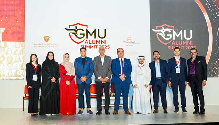 Gulf Medical University Hosts Alumni Summit 2025, Connecting 5000+ Global Graduates for a Night of Recognition, Reconnection, and Celebration Gulf Medical University Hosts Alumni Summit 2025, Connecting 5000+ Global Graduates for a Night of Recognition, Reconnecti...