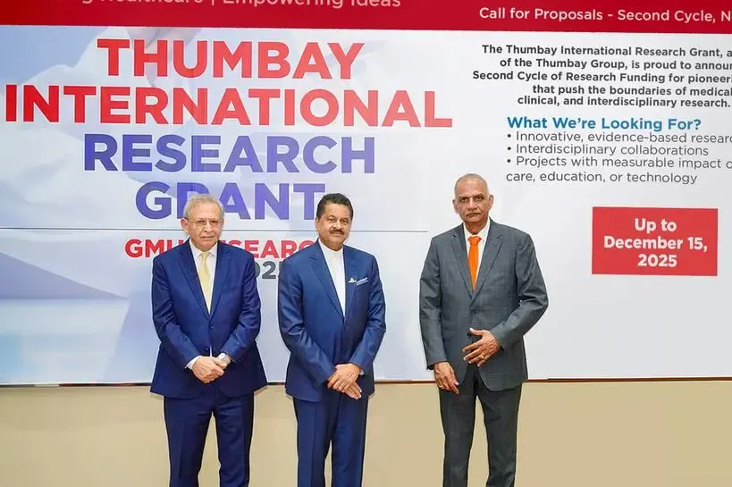Thumbay International Research Grant Second Cycle 2025/26: Submission deadline extended to December 15, 2025