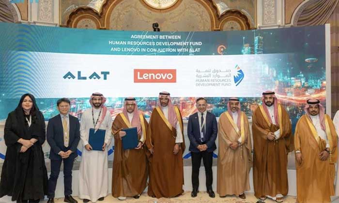 Lenovo Launches Talent Program to Train Saudi Graduates in Smart Manufacturing, in Partnership with the Human Resources Development Fund, the Ministry of Industry and Mineral Resources, and Alat Lenovo Launches Talent Program to Train Saudi Graduates in Smart Manufacturing, in Partnership with the Human Resources De...