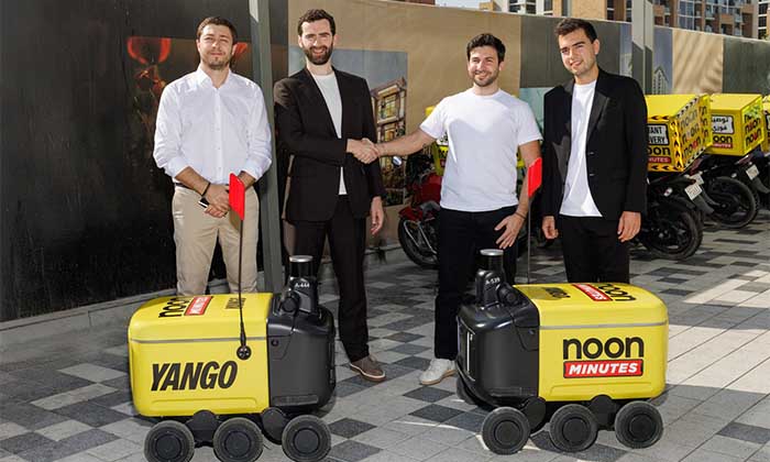 Yango Group and noon announce strategic partnership to scale autonomous robot delivery across the GCC Yango Group and noon announce strategic partnership to scale autonomous robot delivery across the GCC - yango group