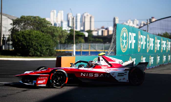Nissan Formula E Team secures podium in dramatic Season 12 opener Nissan Formula E Team secures podium in dramatic Season 12 opener - nissan formula