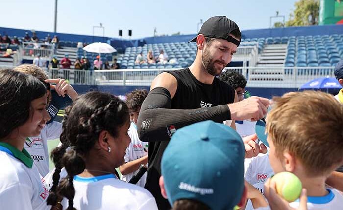 Italian inspiration: Davis Cup champions host skills clinic for 400+ youngsters as part of J.P. Morgan Kids Day Italian inspiration: Davis Cup champions host skills clinic for 400+ youngsters as part of J.P. Morgan Kids Day - italian ...