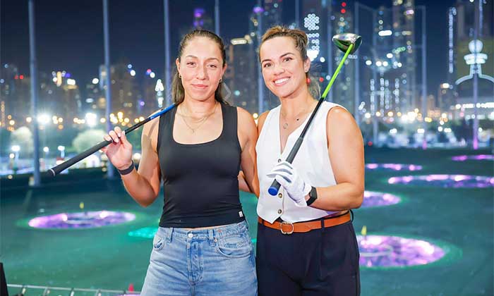 Pegula and Krawczyk swap forehands for fairways at Topgolf ahead of Dubai Duty Free Tennis Championships Pegula and Krawczyk swap forehands for fairways at Topgolf ahead of Dubai Duty Free Tennis Championships - pegula krawczyk