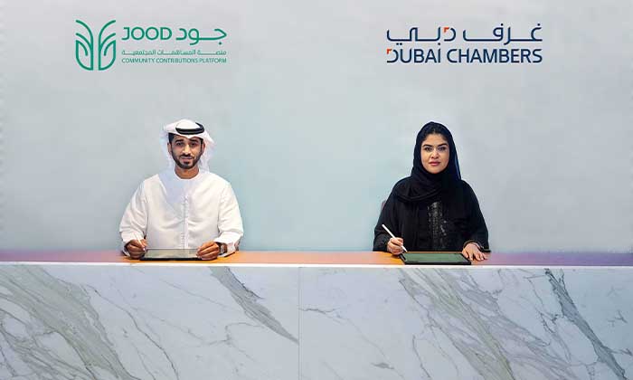 Dubai Chamber of Commerce signs Memorandum of Understanding with Jood to enhance sustainable and socially impactful entrepreneurship Dubai Chamber of Commerce signs Memorandum of Understanding with Jood to enhance sustainable and socially impactful entrep...