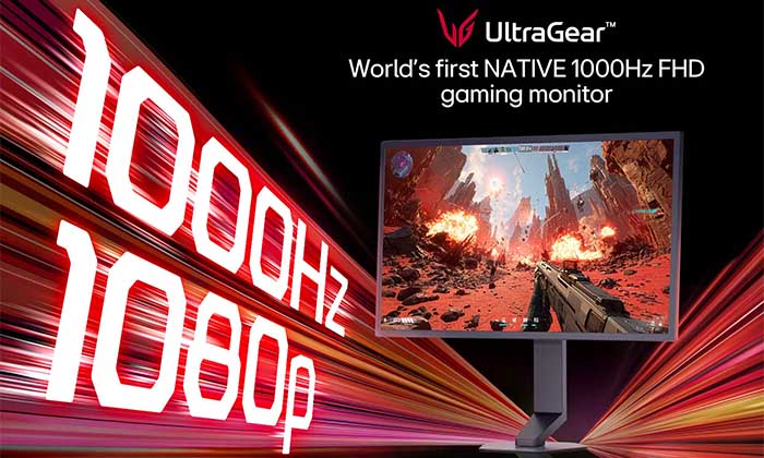 LG ELECTRONICS INTRODUCES WORLD’S FIRST NATIVE 1000HZ FULL HD GAMING MONITOR LG ELECTRONICS INTRODUCES WORLD’S FIRST NATIVE 1000HZ FULL HD GAMING MONITOR - electronics introduces