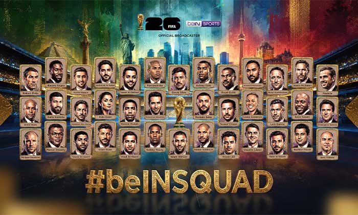 beIN SPORTS Assembles the Biggest Broadcast Team for the Biggest FIFA World Cup™ Ever beIN SPORTS Assembles the Biggest Broadcast Team for the Biggest FIFA World Cup™ Ever - bein sports