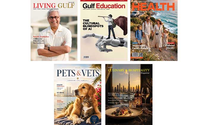 Thumbay Media becomes the first and biggest publisher in the Northern Emirates, with a five-magazine portfolio; Living Gulf strengthens its regional media presence Thumbay Media becomes the first and biggest publisher in the Northern Emirates, with a five-magazine portfolio; Living Gul...
