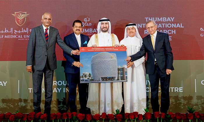 Thumbay Breaks Ground on Landmark Research Centre to Advance the Future of Medicine Thumbay Breaks Ground on Landmark Research Centre to Advance the Future of Medicine - thumbay breaks