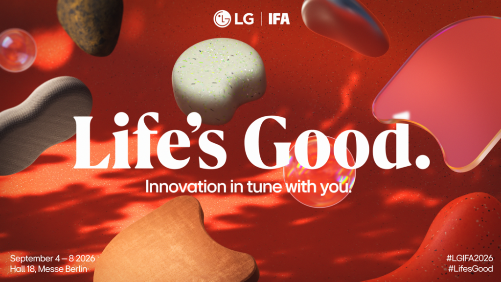 LG ELECTRONICS INVITES THE WORLD TO EXPERIENCE “INNOVATION IN TUNE WITH YOU” AT IFA 2026 LG ELECTRONICS INVITES THE WORLD TO EXPERIENCE “INNOVATION IN TUNE WITH YOU” AT IFA 2026 - electronics invites