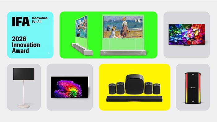 LG ELECTRONICS SHOWCASES COMPLETE PREMIUM RGB LINEUP WITH TÜV RHEINLAND CERTIFICATION FOR HIGH PURITY COLOR AT IFA 2026 LG ELECTRONICS SHOWCASES COMPLETE PREMIUM RGB LINEUP WITH TÜV RHEINLAND CERTIFICATION FOR HIGH PURITY COLOR AT IFA 2026 -...