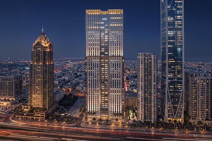 AHS Properties to Launch USD 1.3 Billion AHS Twin Towers, a Grade A Commercial Office Building on Sheikh Zayed Road AHS Properties to Launch USD 1.3 Billion AHS Twin Towers, a Grade A Commercial Office Building on Sheikh Zayed Road - prop...