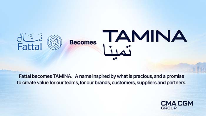 CMA CGM unveils the new name of Fattal: TAMINA Opening a new chapter of the leading MENA Distributor CMA CGM unveils the new name of Fattal: TAMINA Opening a new chapter of the leading MENA Distributor - unveils name